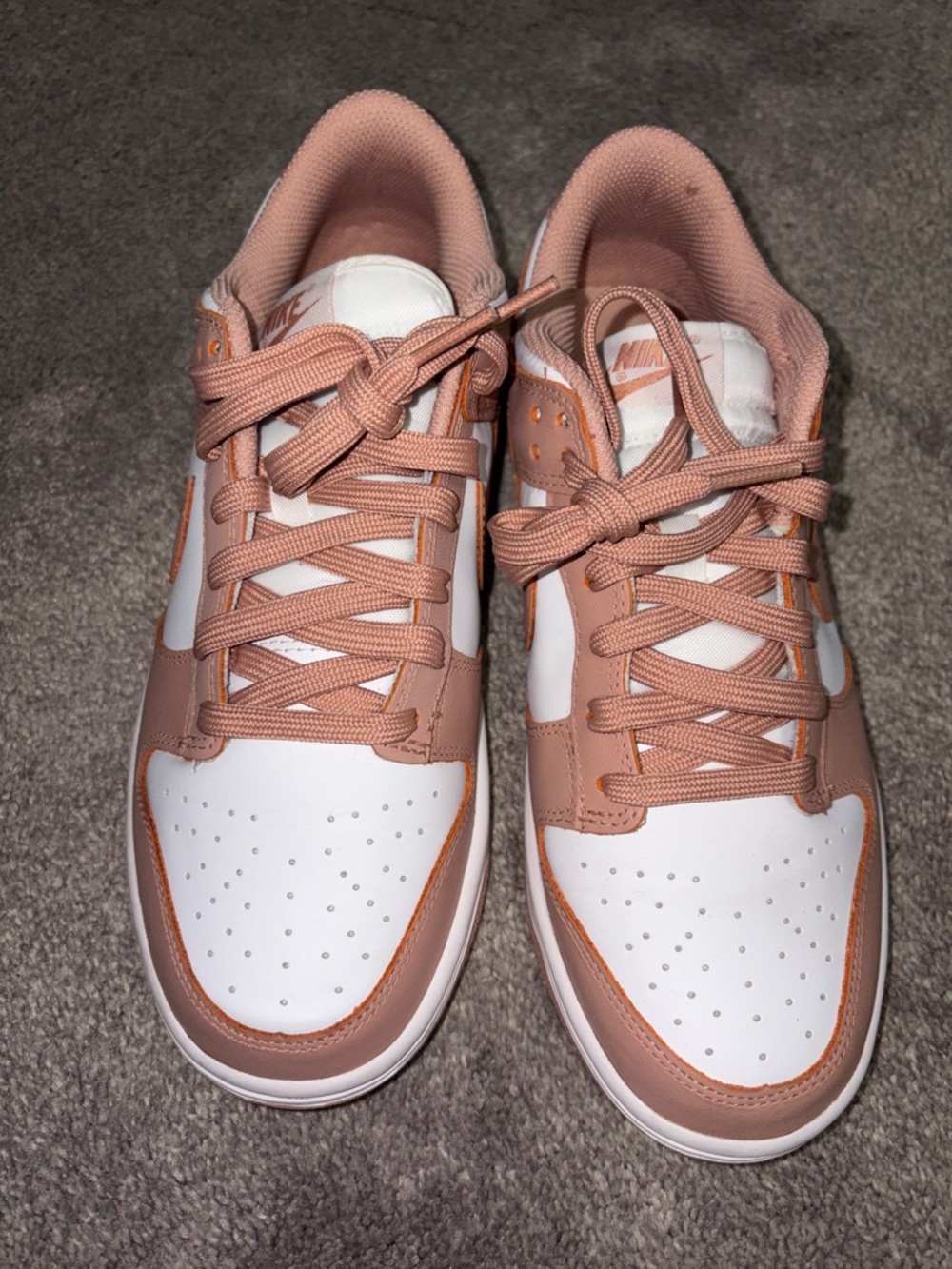 Nike Women’s Low-Top Sneakers White and Blush